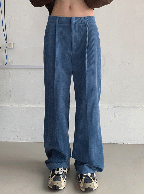 Flare corduroy pants (3color)