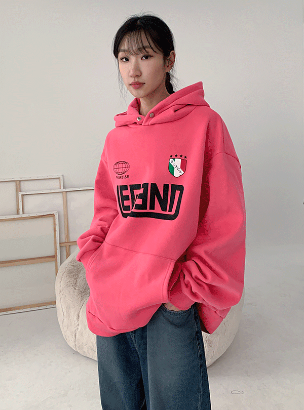 Sporty well sweat hoodie (5color)