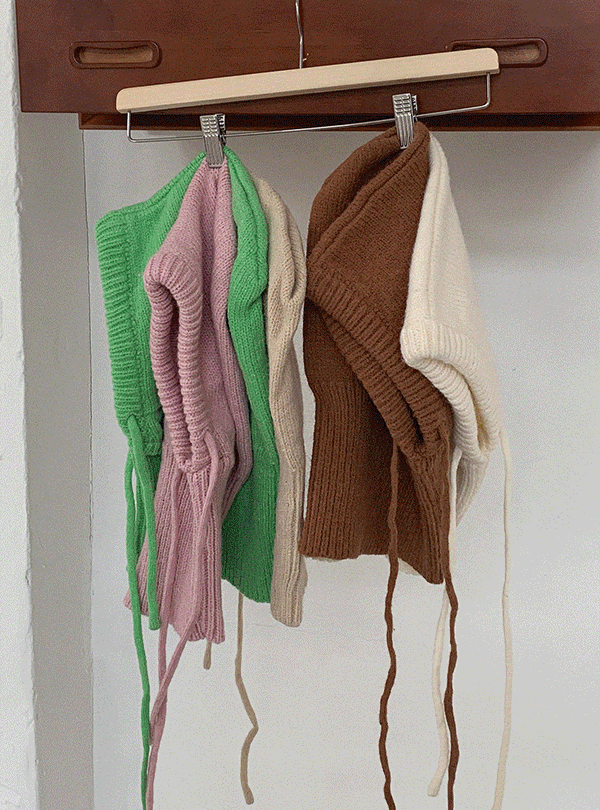 Hood knit balaclava (5color)