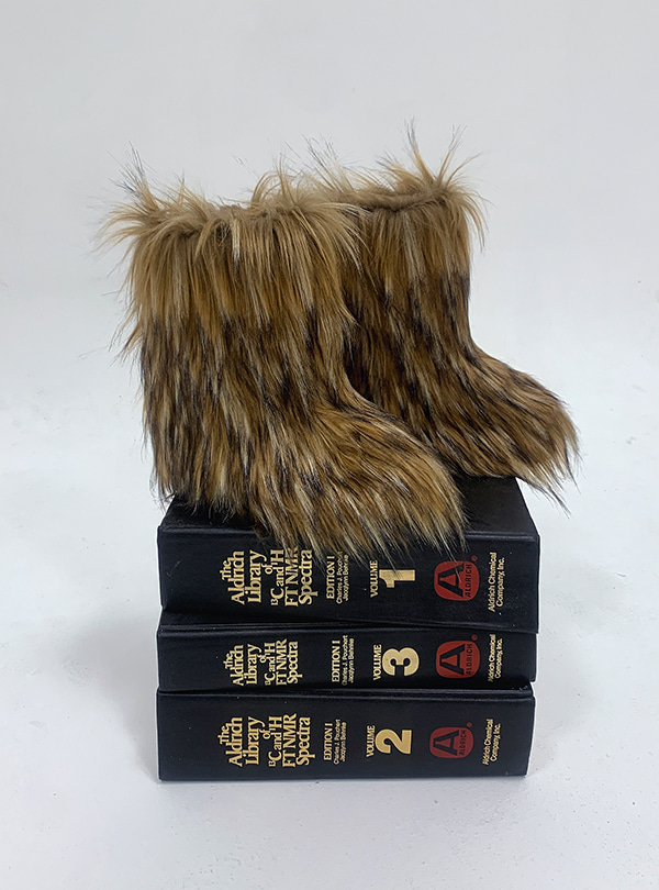 Fluffy fur boots (2color)