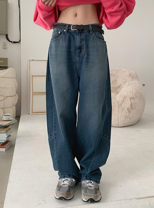 Slush vintage jeans (2color)