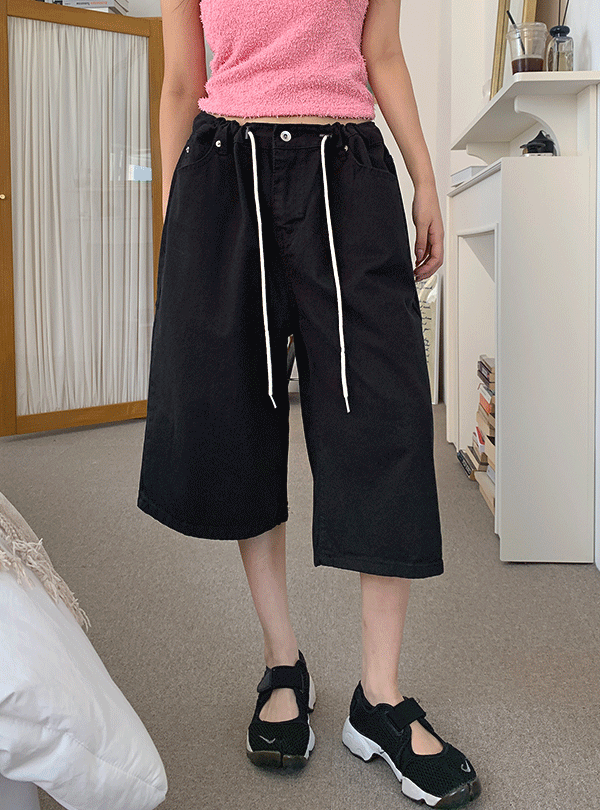 Stopper bermuda shorts (3color)