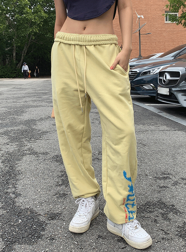 Uth jogger sweat pants (2color)