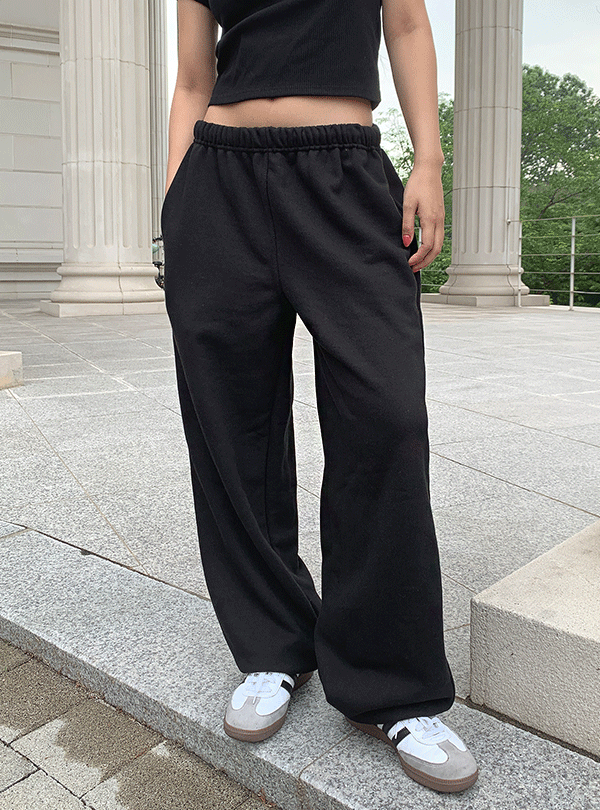 Stand jogger sweat pants (4color)
