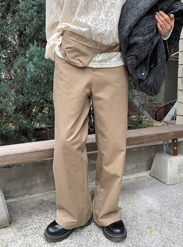 Belt bag trouser (2color)