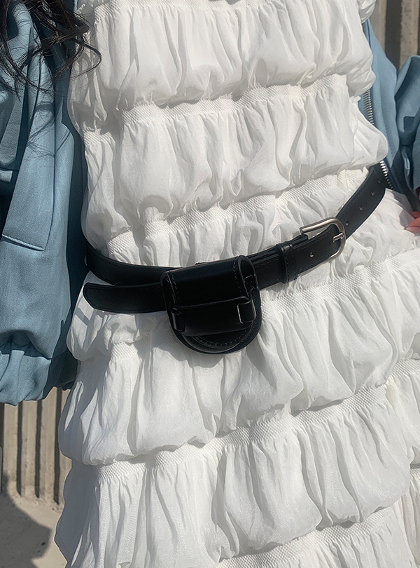 Mini pocket belt bag