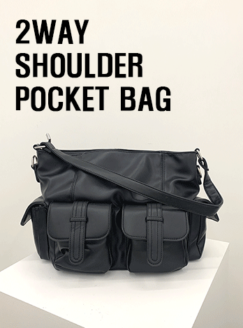 2way shoulder pocket bag