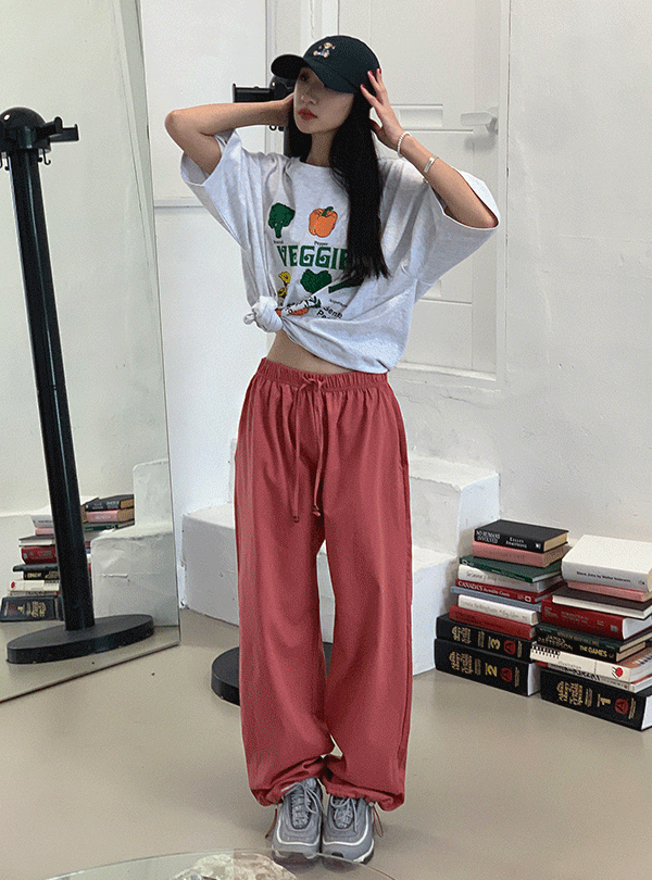 Beads string pants (3color)